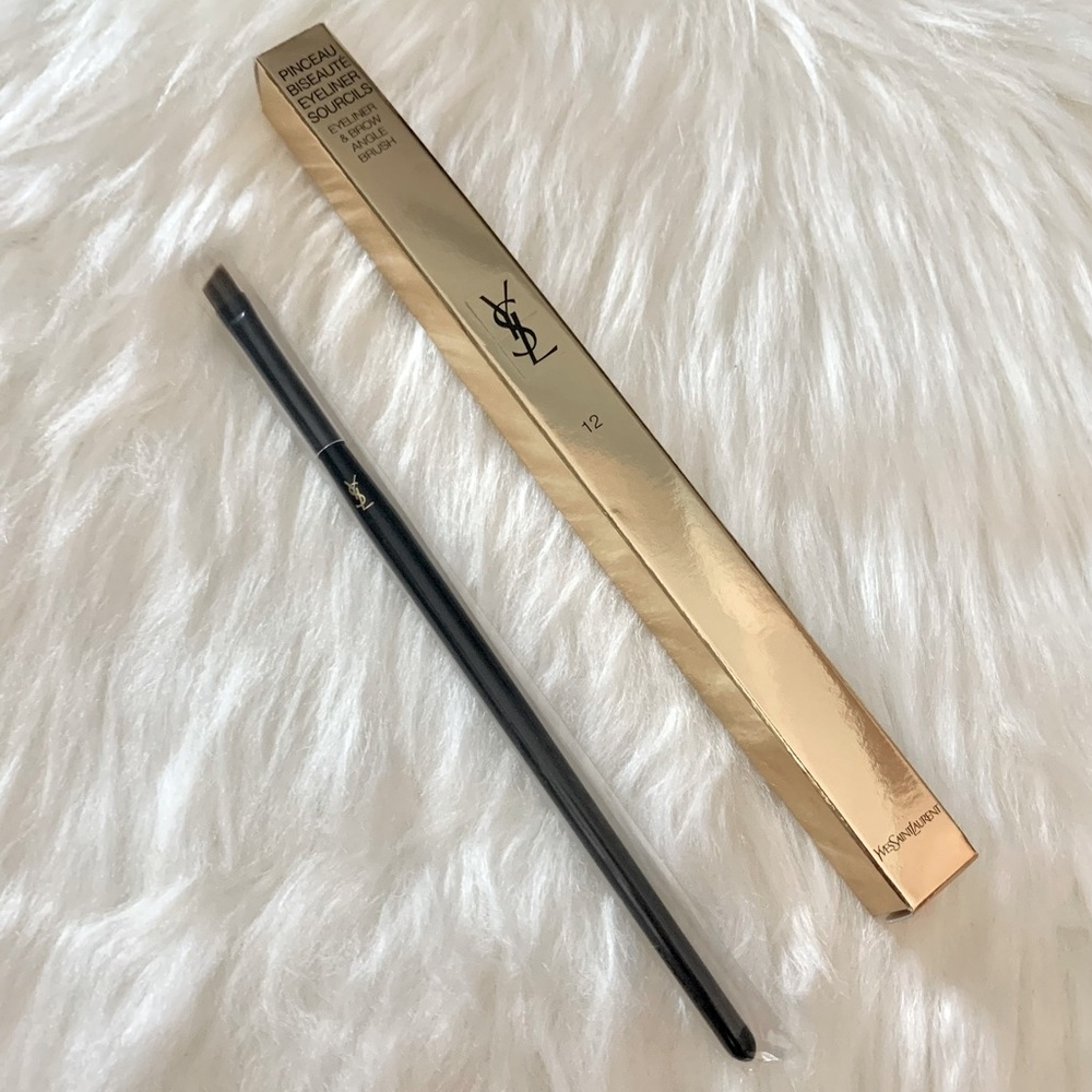 YSL Pinceau Biseaute Eyeliner Brow Sourcils Angle Brush #12 - Discontinued